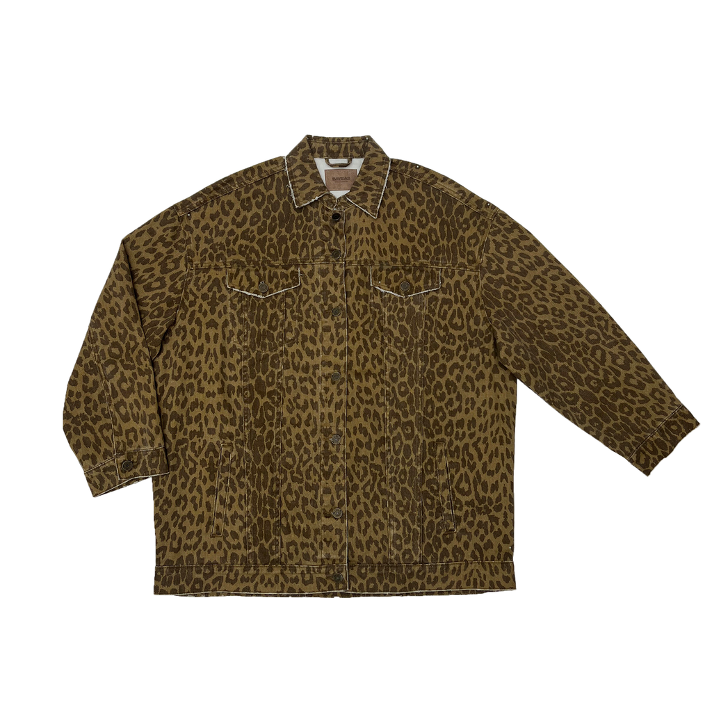 Relaxed Leopard Jacket