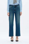 High Rise Vintage Straight Jeans