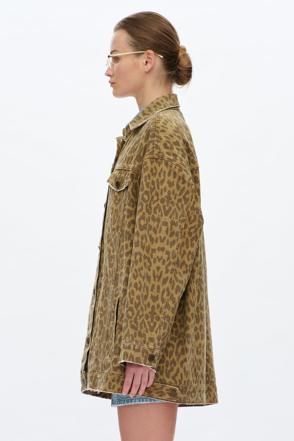 Relaxed Leopard Jacket