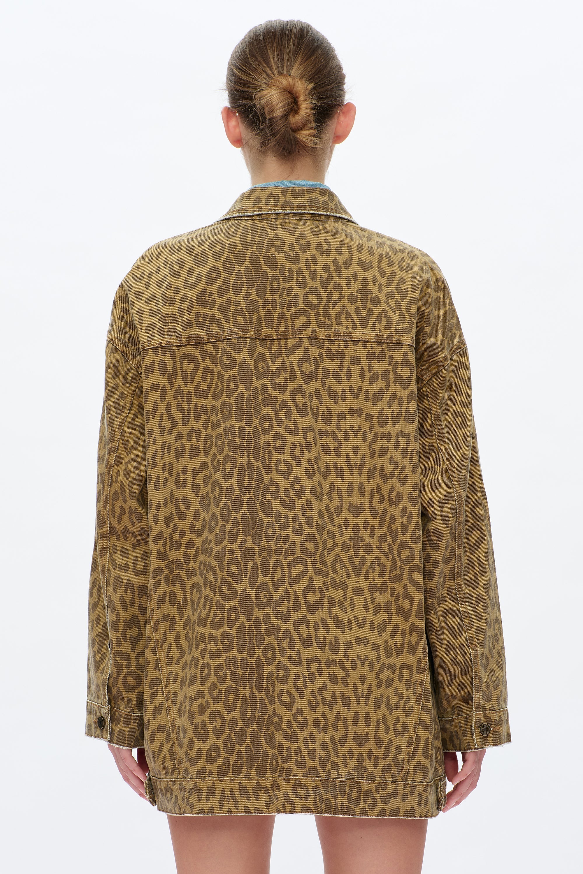 Relaxed Leopard Jacket