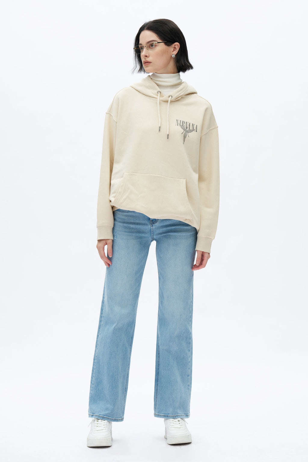 Alsa Wide Leg Distressed Jeans