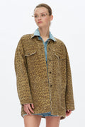 Relaxed Leopard Jacket