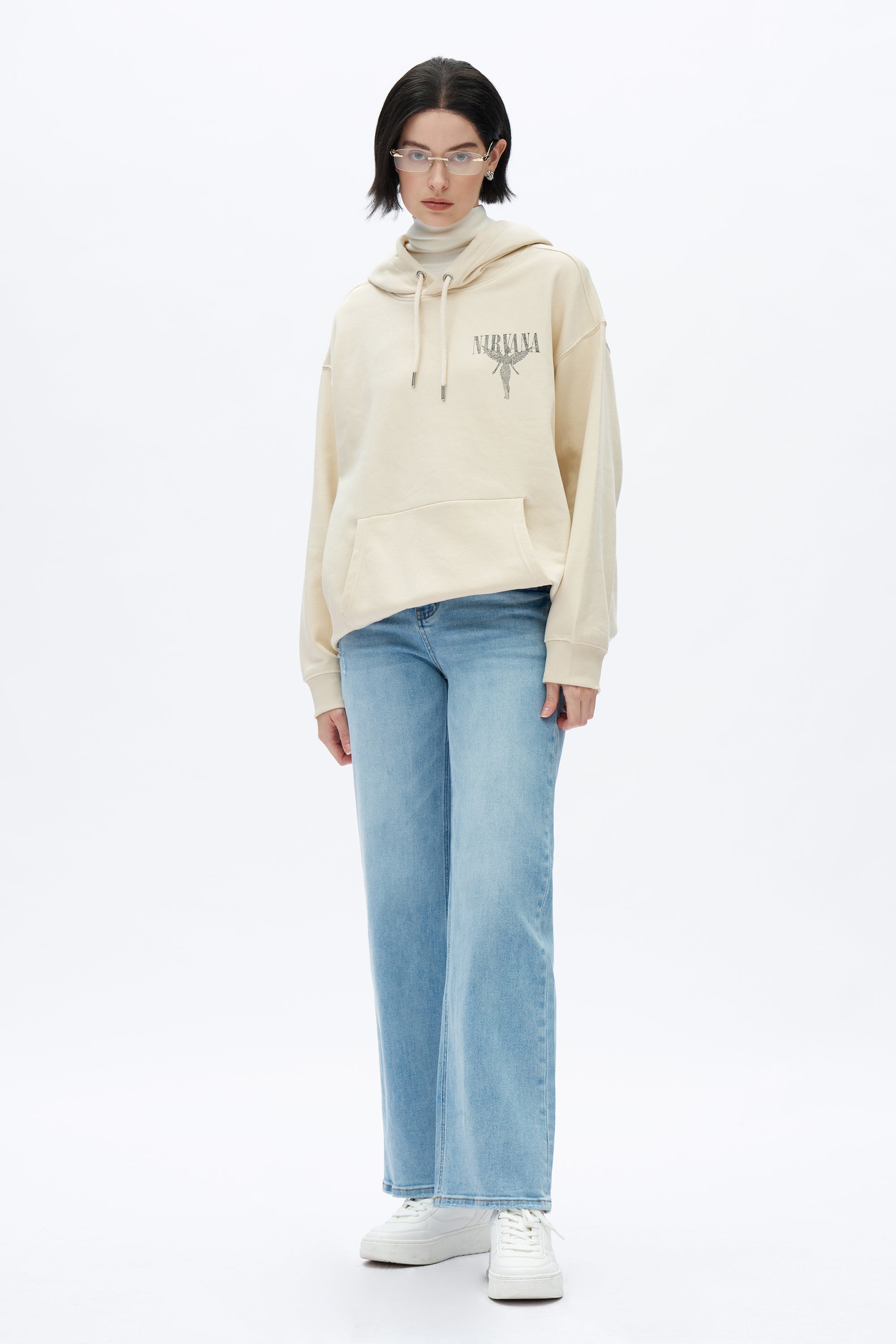 Alsa Wide Leg Distressed Jeans