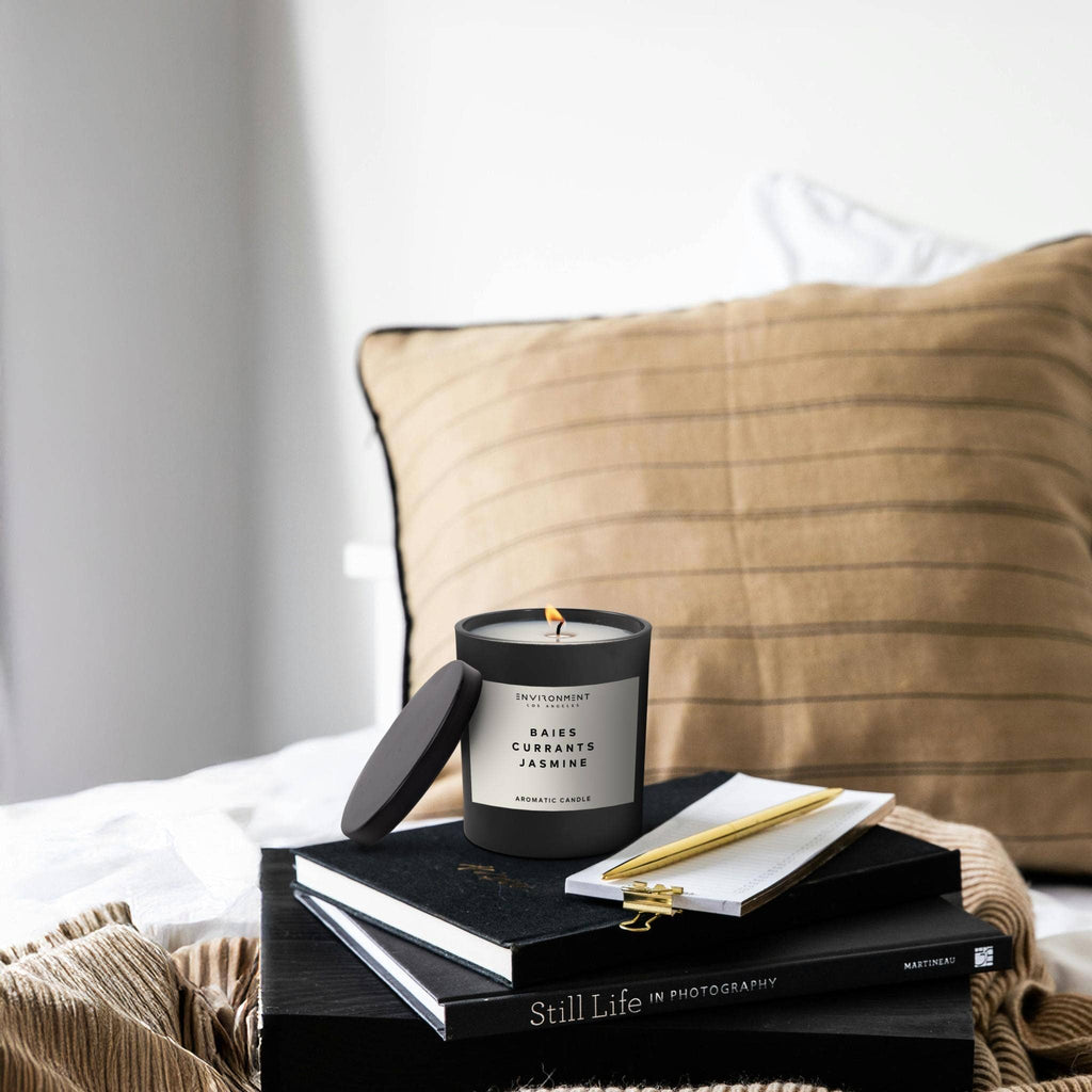 8oz Inspired by Diptyque® Candle with Lid and Box Baies | Cu