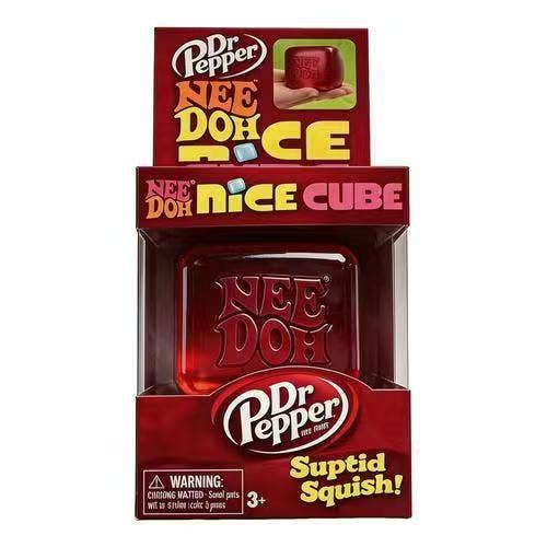 Nice Cube Squishy Stress Relief Squeeze Toy Fidget Toy: Burgundy / 5cm*5cm*5cm