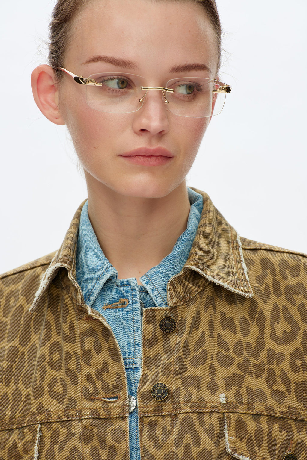 Relaxed Leopard Jacket