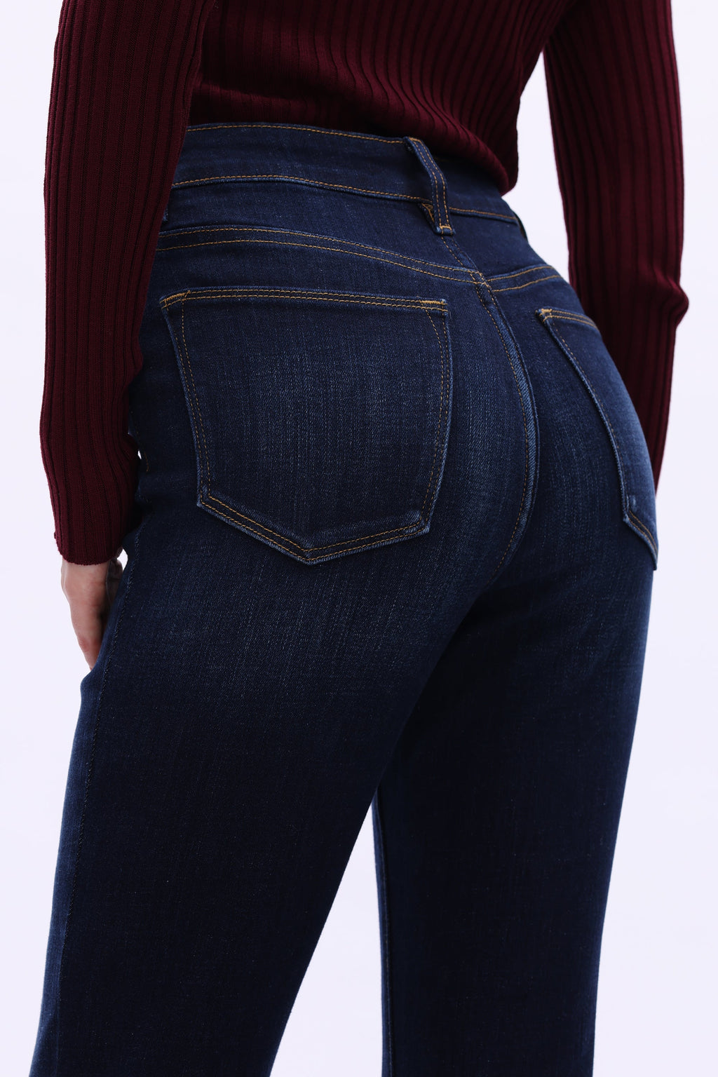 High Rise Flare Denim Jeans