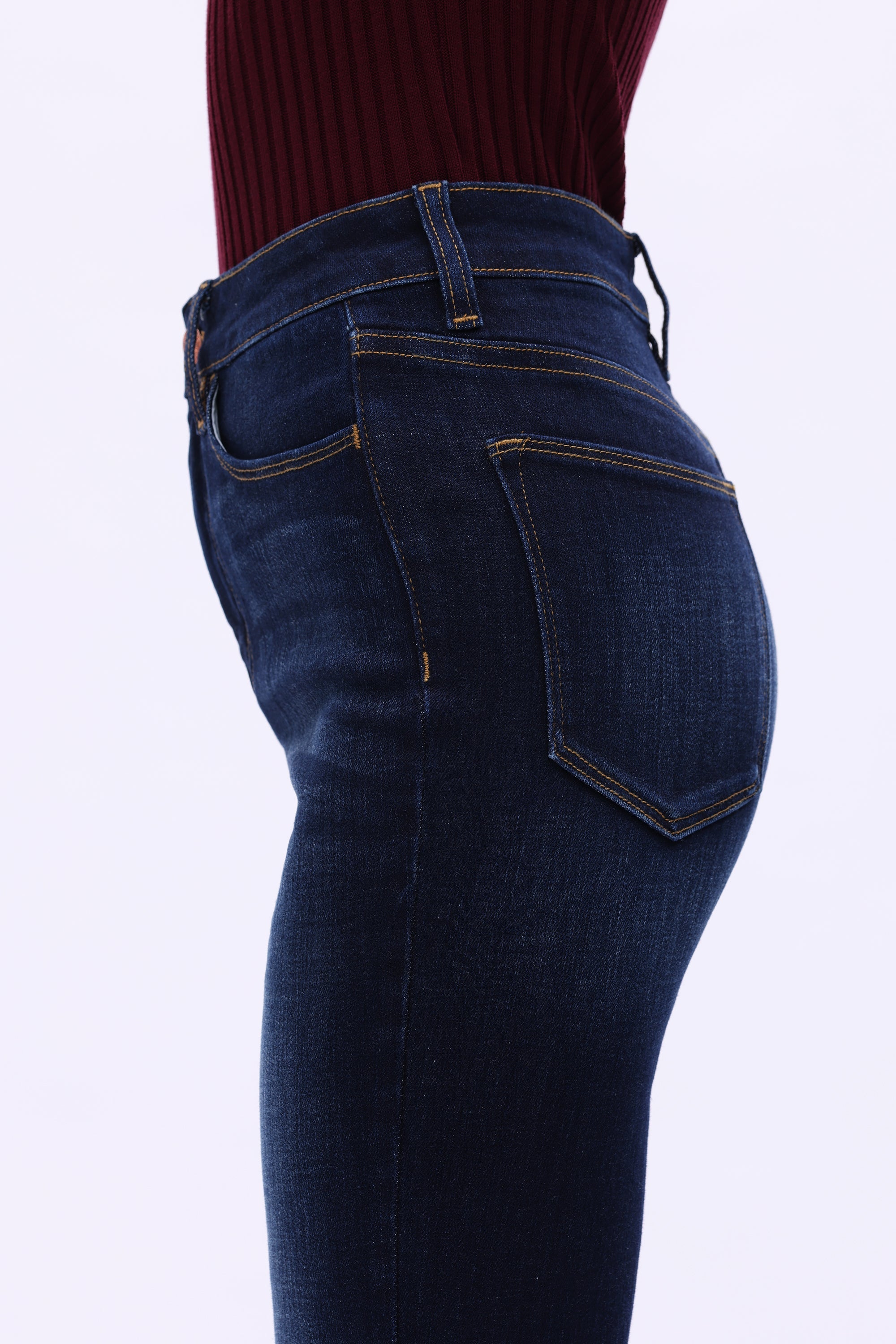High Rise Flare Denim Jeans