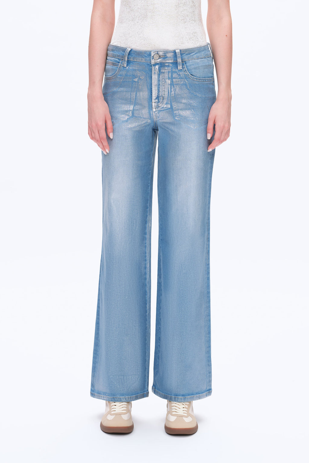High Rise Wide Leg Jeans