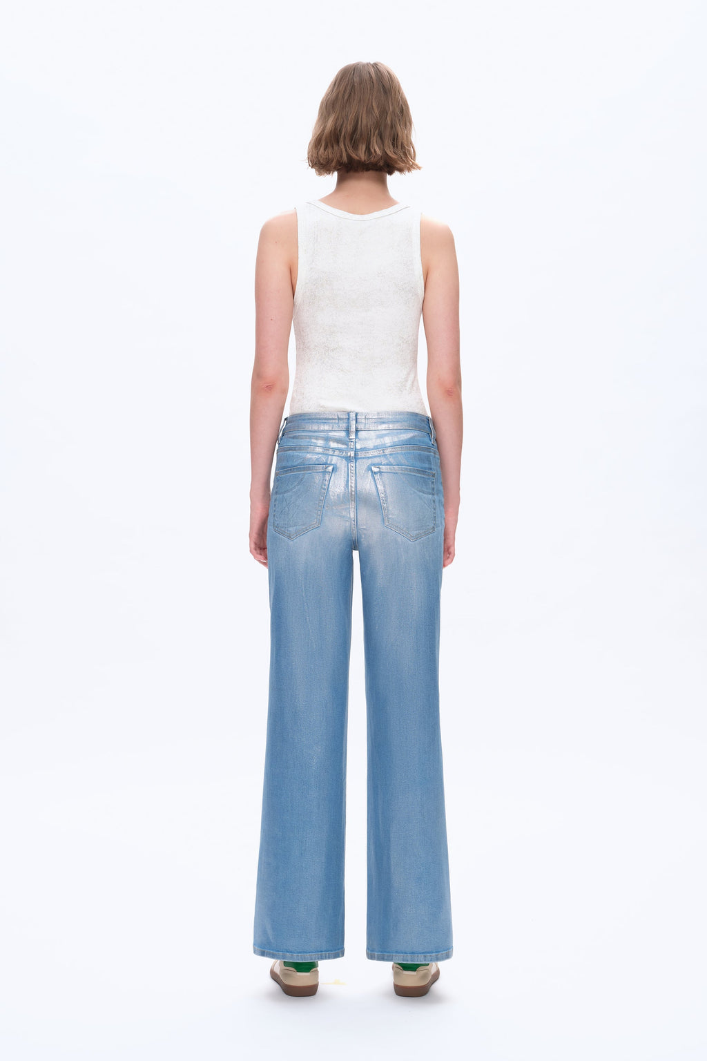 High Rise Wide Leg Jeans