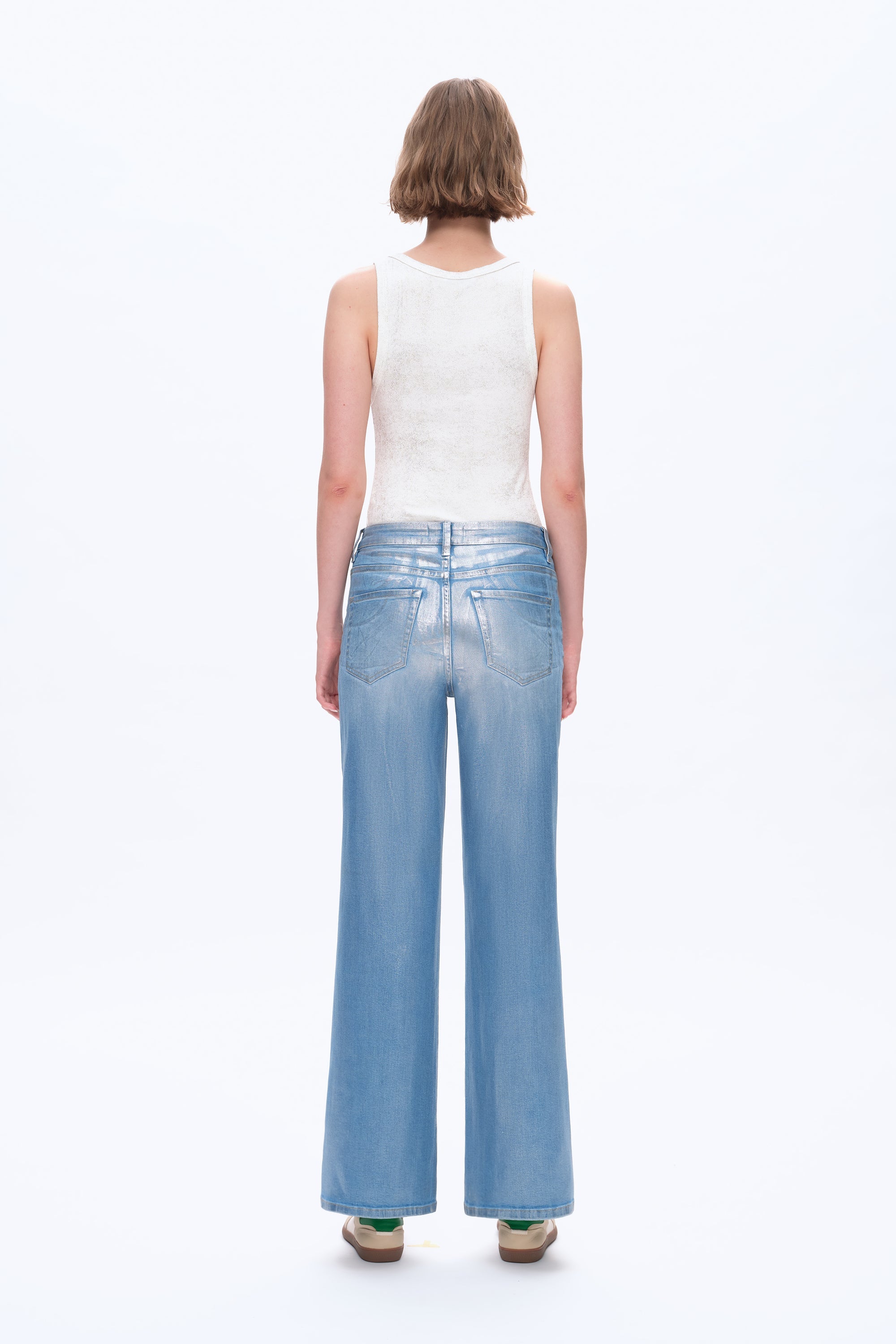 High Rise Wide Leg Jeans
