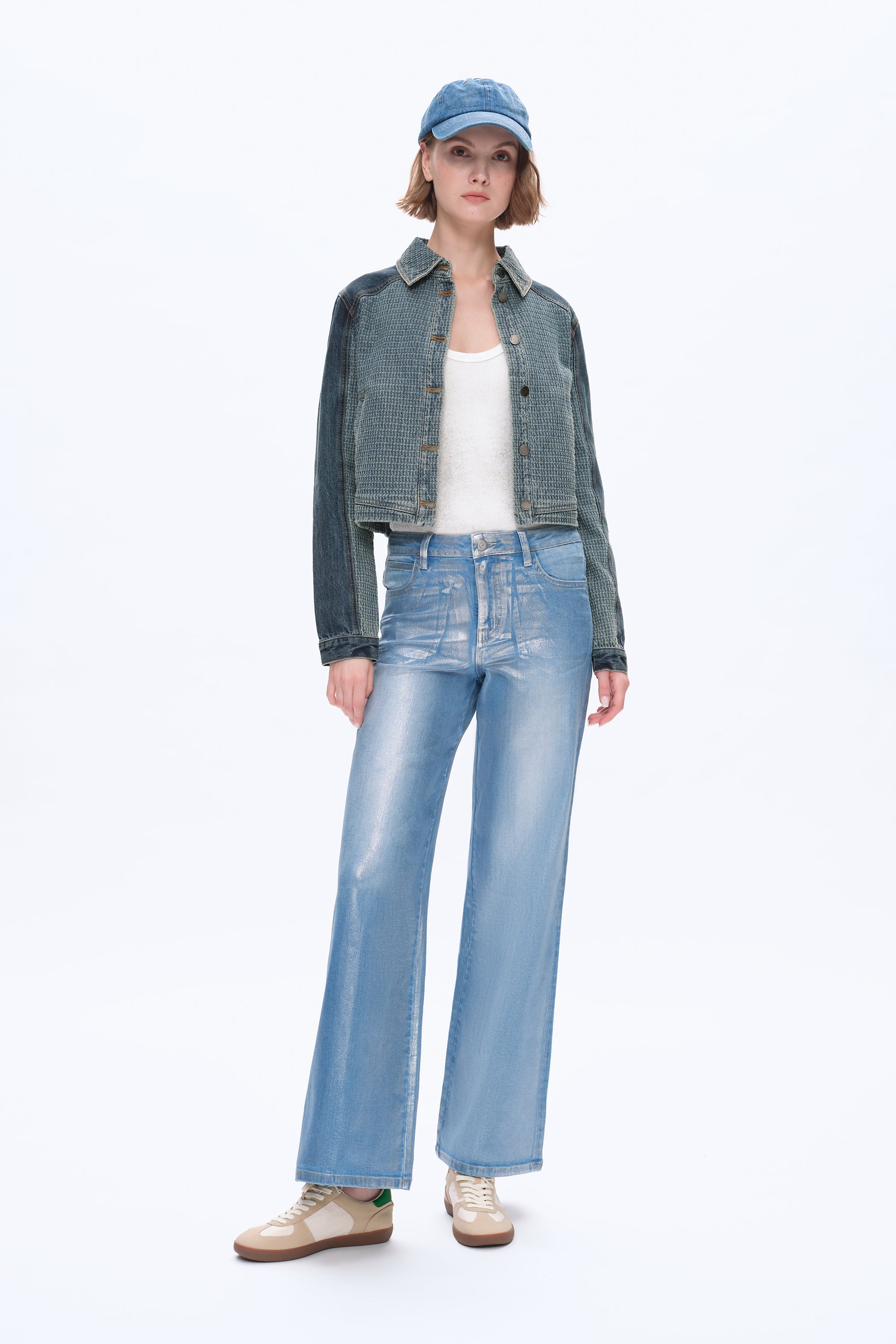 High Rise Wide Leg Jeans