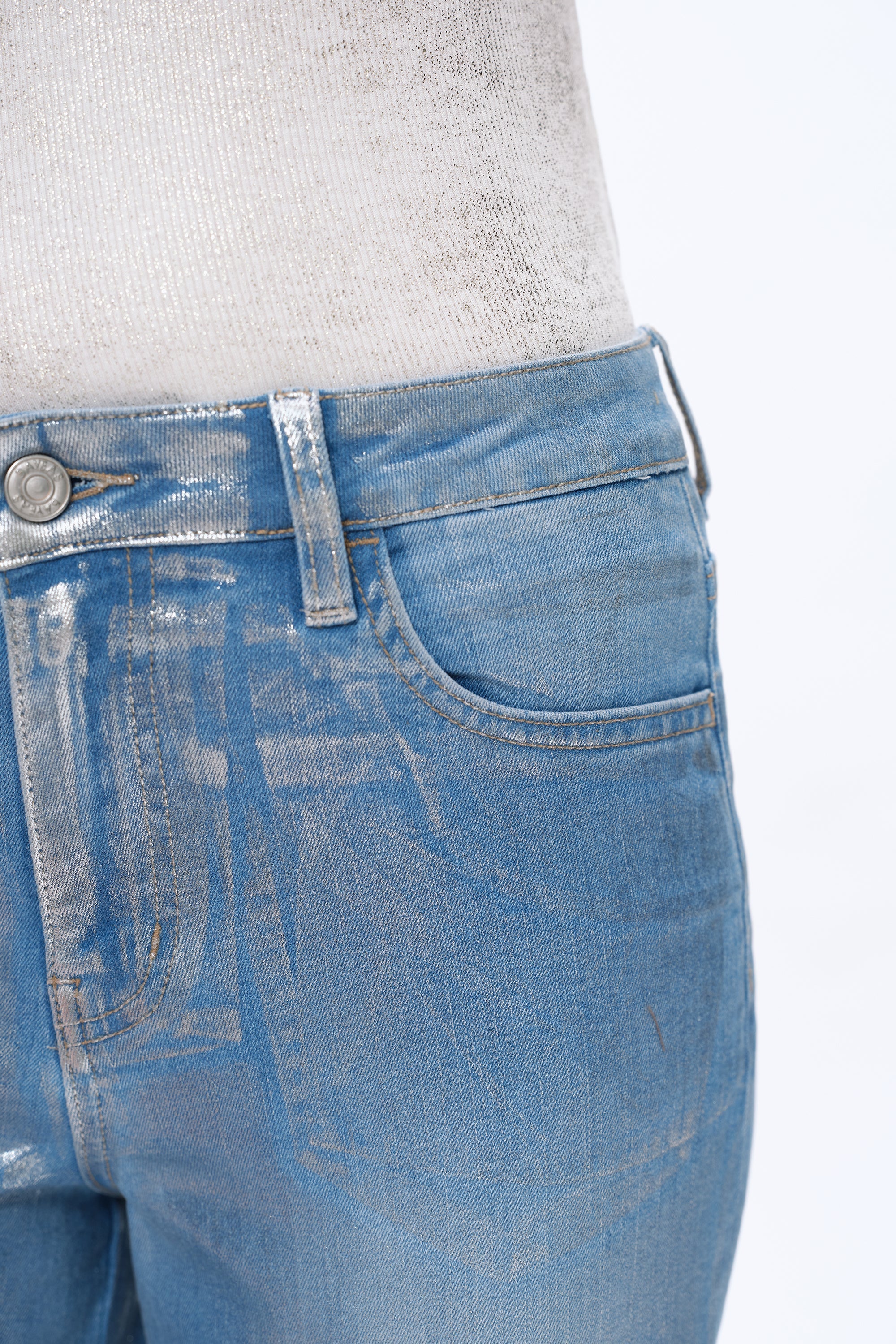 High Rise Wide Leg Jeans