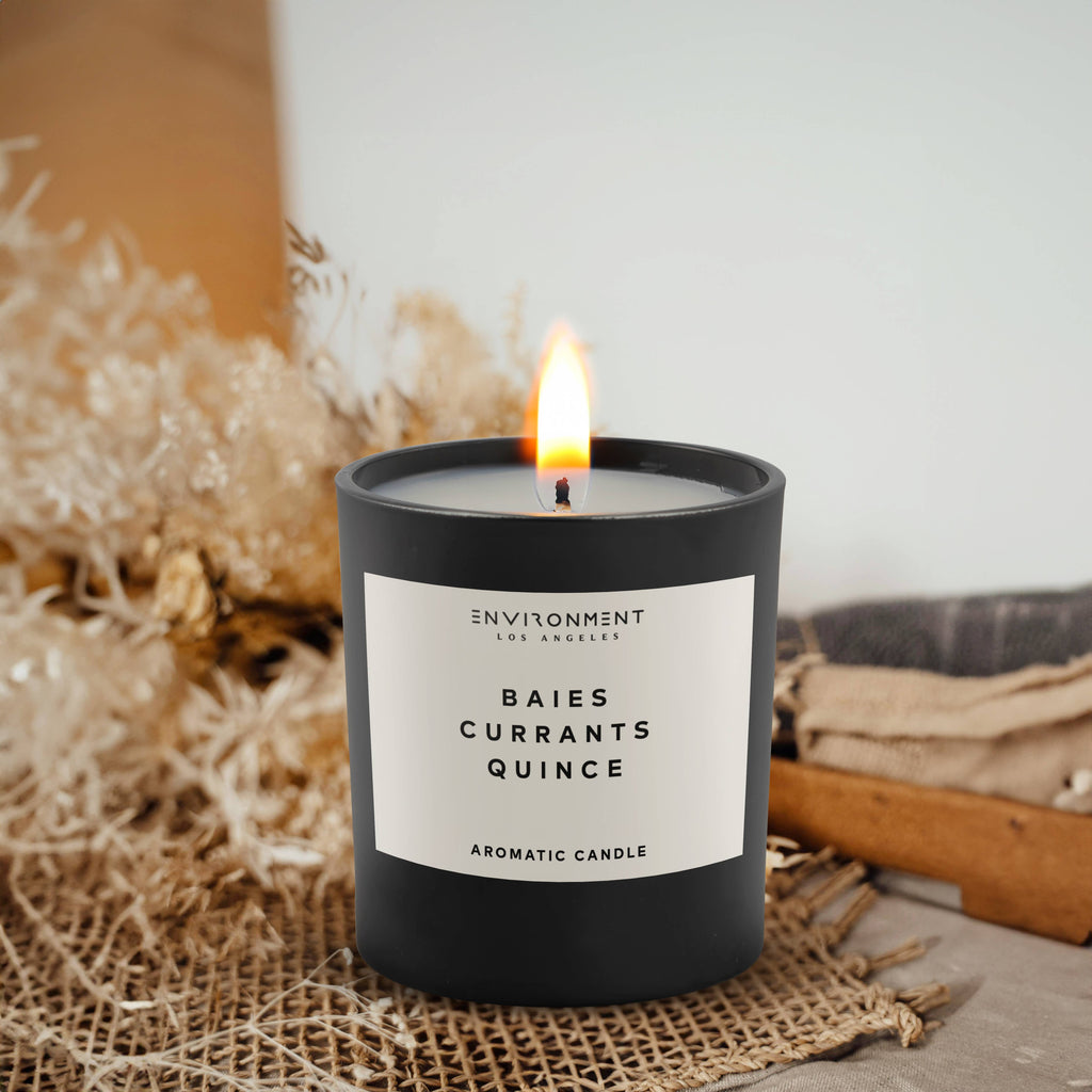 8oz Inspired by Diptyque® Candle with Lid and Box Baies | Cu